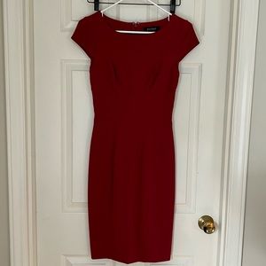WHBM Classic Stretchy Red Dress 00